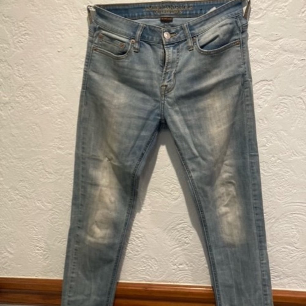 Relaxed Blue Jeans By American Eagle